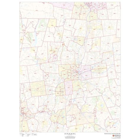 Hartford County, Connecticut ZIP Codes | Stanfords