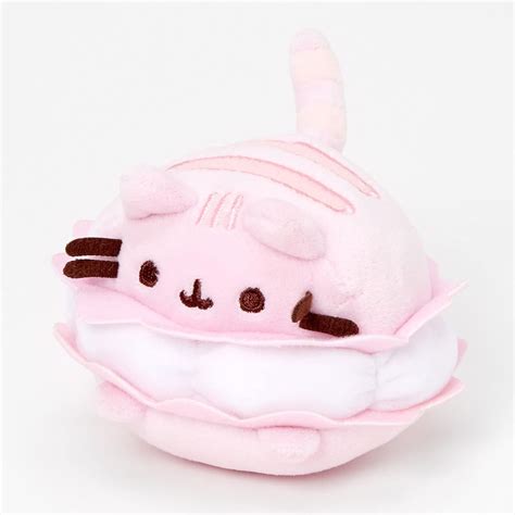Claire's Pusheen Macaron Plush Toy - Pink : Amazon.in: Toys & Games