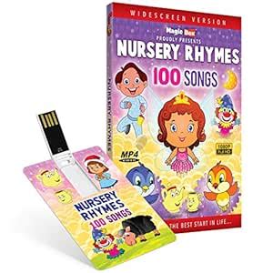 Nursery Rhymes Pendrive - 100 English Songs: Amazon.in: Movies & TV Shows