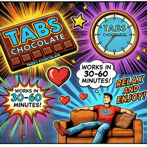 How Long Does Tabs Chocolate Take to Work? A Quick Guide - Tabs Chocolate