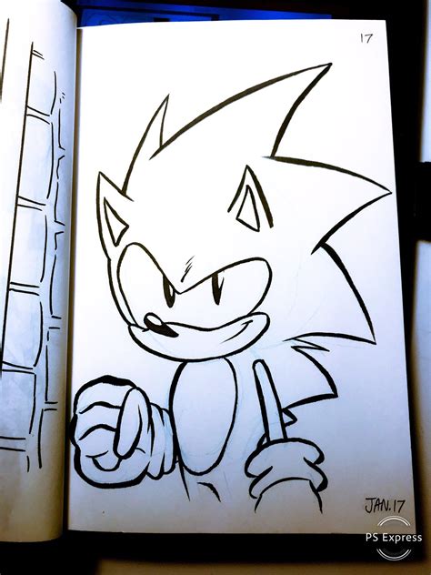 Image result for Sonic Sketching Tutorial