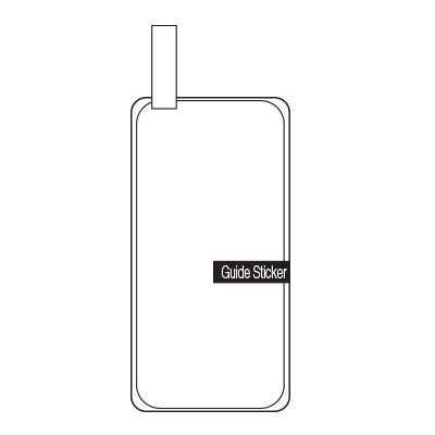 How to Use Guide Stickers Screen Protector 的图像结果