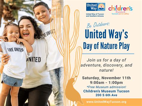 Be Outdoors: United Way's Day of Nature Play | Nonprofit Charity ...