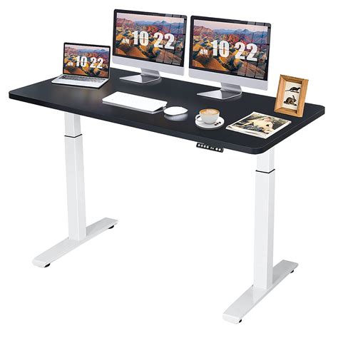 Buy Tangkula Dual Motor Electric Standing Desk, 55 x 28 Inch Height ...
