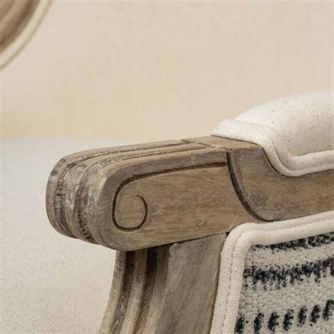 Mercana Elizabeth Eclectic Cream Accent Chair at Lowes.com