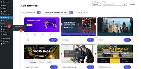 WP Blog Tutorial 的图像结果