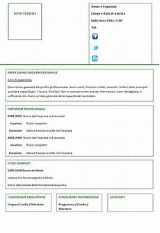 curriculum vitae per curriculum vitae funzionale modello 04 curriculum vitae per curriculum vitae funzionale modello 04