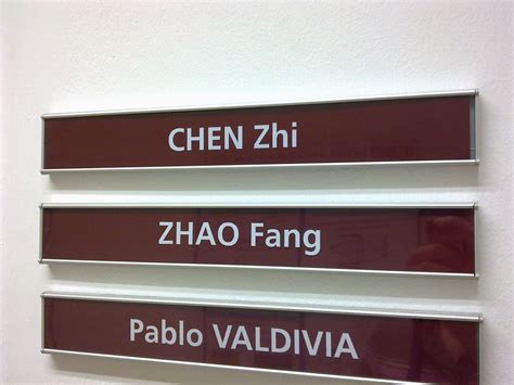 8_10 | 我的名字被挂在了办公室门口，公司的网站上也更新了我的名字。 | ZHI CHEN | Flickr