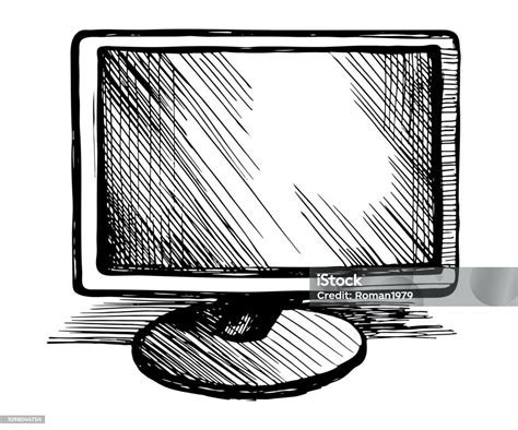Computer Monitor Sketch 的图像结果