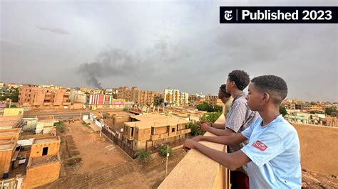 Omdurman, Sudan, Becomes Center of New Phase of War - The New York Times