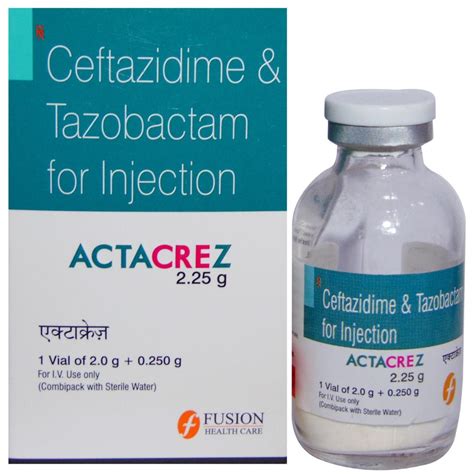 Actacrez 2.25gm Injection Price, Uses, Side Effects, Composition ...