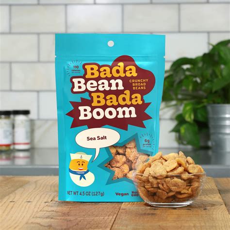 Bada Bean Bada Boom Sea Salt Crunchy Broad Beans (6 Pack) – Martie