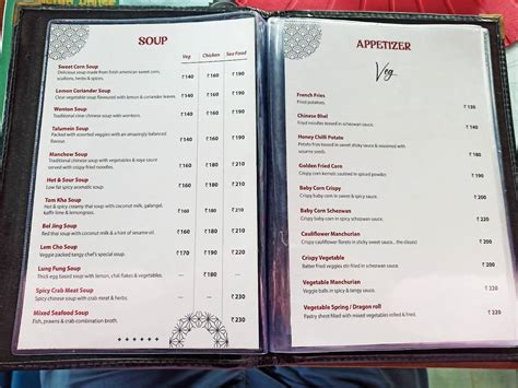 Menu at Asian House Restaurant, Mysuru