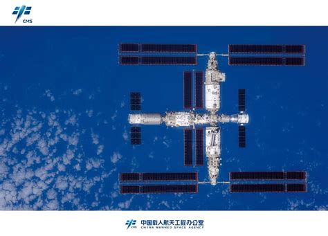 中国空间站全貌高清图像首次公布 - 西部网（陕西新闻网）