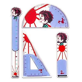 Anime Character Cosplay Ruler Sets for Adults (Blue) : Amazon.in: Toys ...