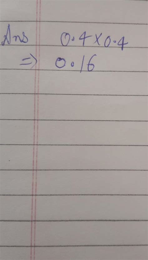 Find The Value Of the following 0.4² - Brainly.in