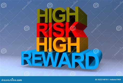 Risk Vs Reward Two 2 Way Road Street Signs ROI Investment Stock ...