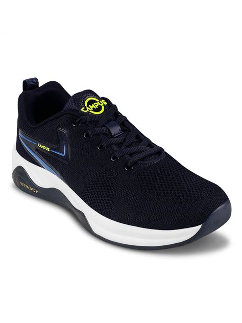Buy Running Shoes For Men: Bogart-Navy-R-Slate | Campus Shoes