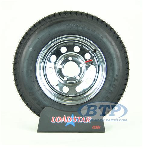 Pre-Mounted 13 inch Trailer Tires and Wheels