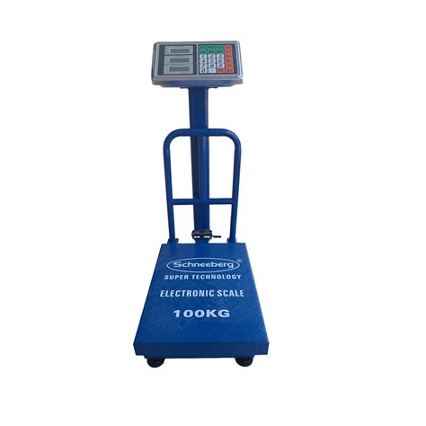 Digital Weighing Scale 100Kg Schneeberg with Platform – Metro Equipment