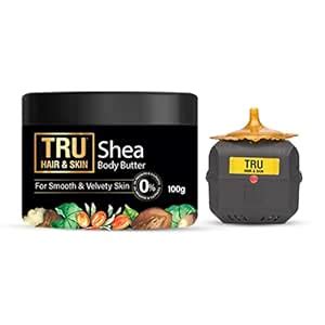 Buy TRU HAIR & SKIN Shea Body Butter with Free Heater | With 72 Hrs ...