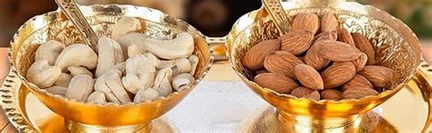 Buy Jr Gifts And Handicrafts Brass Silver Plated Floral Bowls, Spoon ...