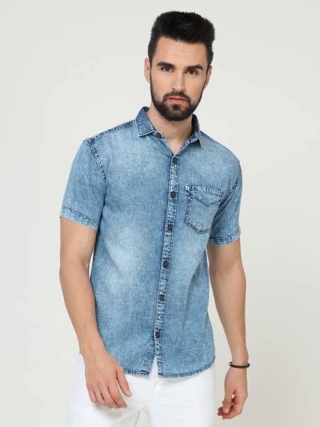 Denim Shirts - Buy Denim Shirts Online at Best Prices In India ...