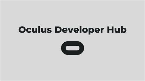 Image result for Oculus Developer Hub