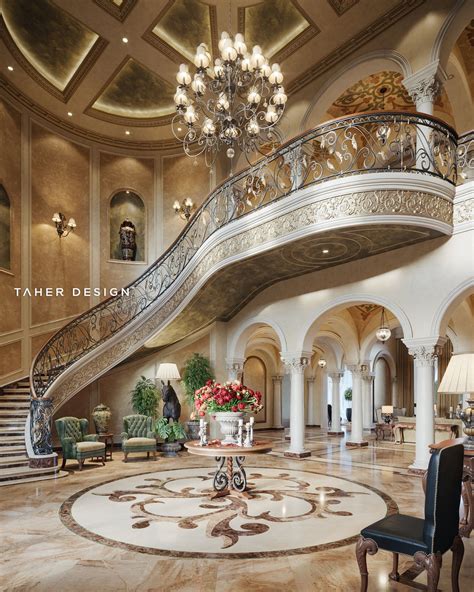Luxury Mansion "Dubai" — Taher Design Studio | Luxury mansions interior ...