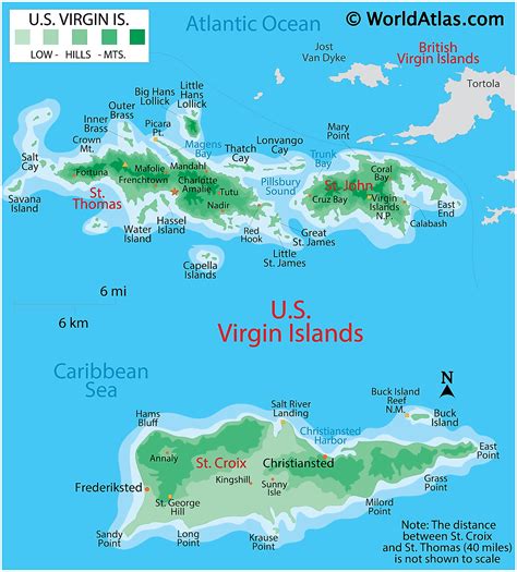 US Virgin Islands Maps & Facts - World Atlas