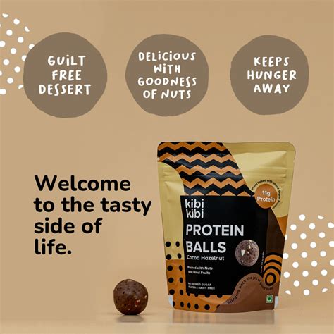 Protein Balls - Cocoa Hazelnut (6 Packs) – Kibi Kibi