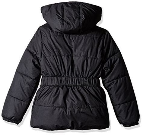 Buy Pink Platinum Little Girls' Toddler Quilted Puffer Jacket with ...
