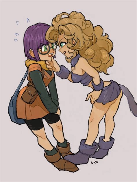 Dynasty Reader » Image › Uzutanco, Chrono Trigger, Ayla x Lucca, Yuri