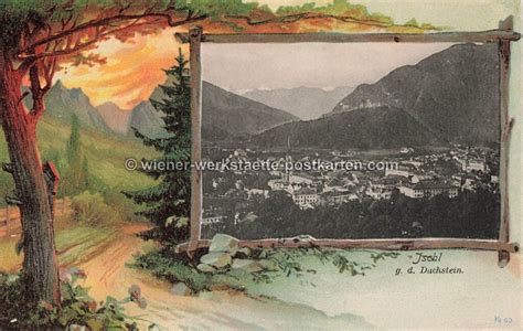 Lot 900 AK Bezirk Gmunden Bad Ischl Goisern Steeg mit Details kleinen ...
