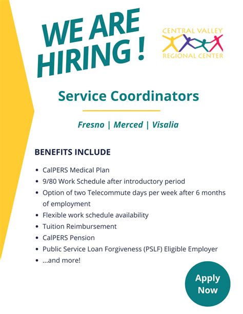 Central Valley Regional Center (CVRC) on LinkedIn: #hiring #fresno # ...