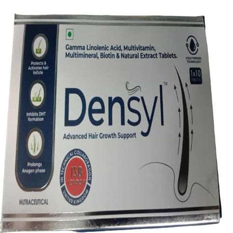 Buy DENSYL ADVANCED HAIR GROWTH SUPPORT STRIP OF 10 TABLETS Online ...