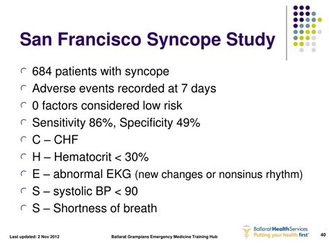 PPT - Syncope: Diagnosis and Management in Emergency Medicine ...