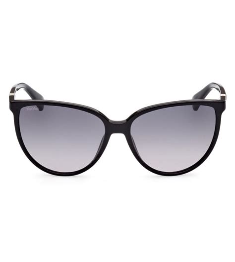 Max Mara Women's Gradient Grey Cat-eye Sunglasses