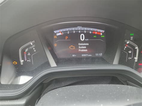 2020 CRV check engine light- Emissions System Problem | Honda CR-V ...