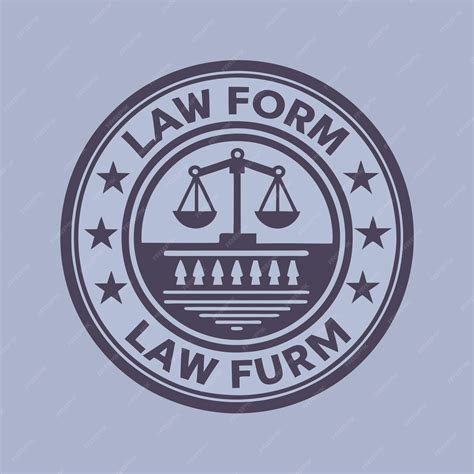 Law forum logo isolated on white background | Premium AI-generated vector