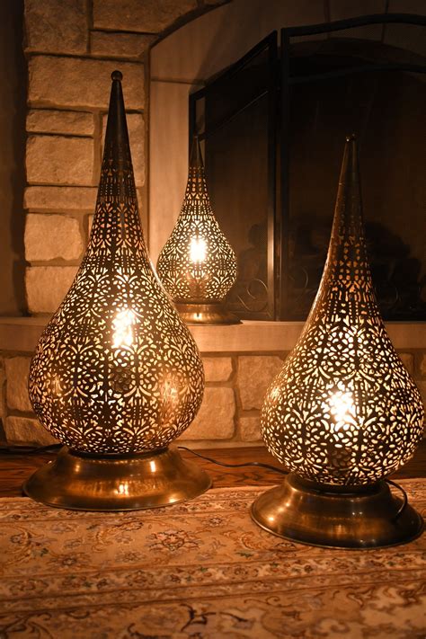 Traditional moroccan floor lamp vintage and handmade for living room ...