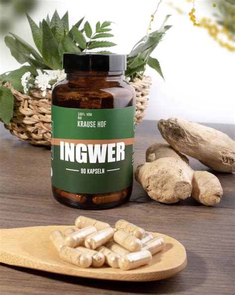 Krause Hof - Ginger Capsules | Digestion | Health | PowerStage USA