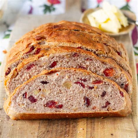 Cranberry Walnut Bread Recipe - Tasha's Artisan Foods