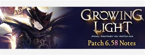 FFXIV Patch 6.58 Patch Notes (FF14 6.58)