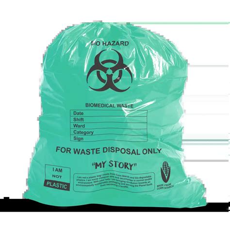 Compostable Bio Hazard Bags | Eco-Friendly Waste Disposal