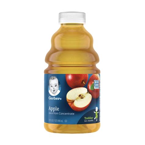 Buy Gerber Apple Juice from Concentrate, Toddler Juice, Juice For ...