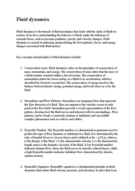 Image result for Fluid Dynamics Physics