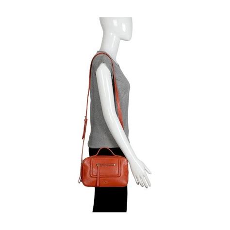 Buy Hidesign Aspen 01 Sb Orange Sling Bag Online