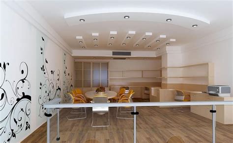 900平简约办公室设计案例_效果图-精致的极简风办公室-意辰装饰