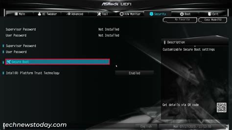 Image result for Disable Secure Boot ASRock